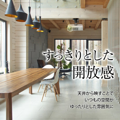 プロジェクター天吊金具 マウントプレート (シャフトなし) 1/4インチネジ用