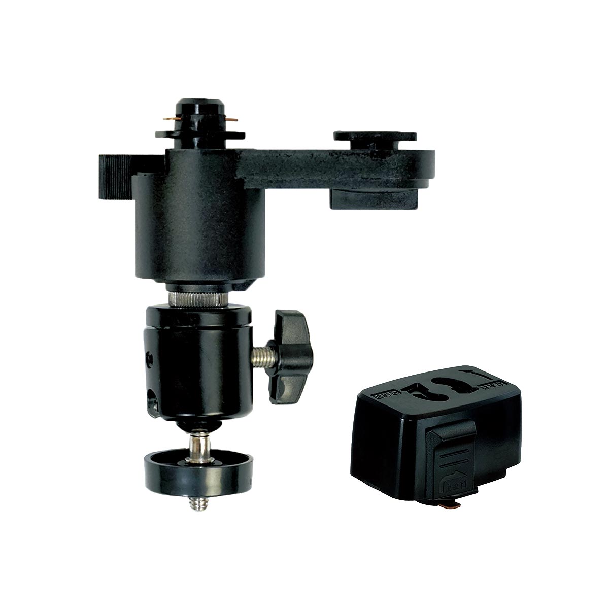 ダクトレール用 取付金具 ダブルロック（シャフトなし）Sシリーズ